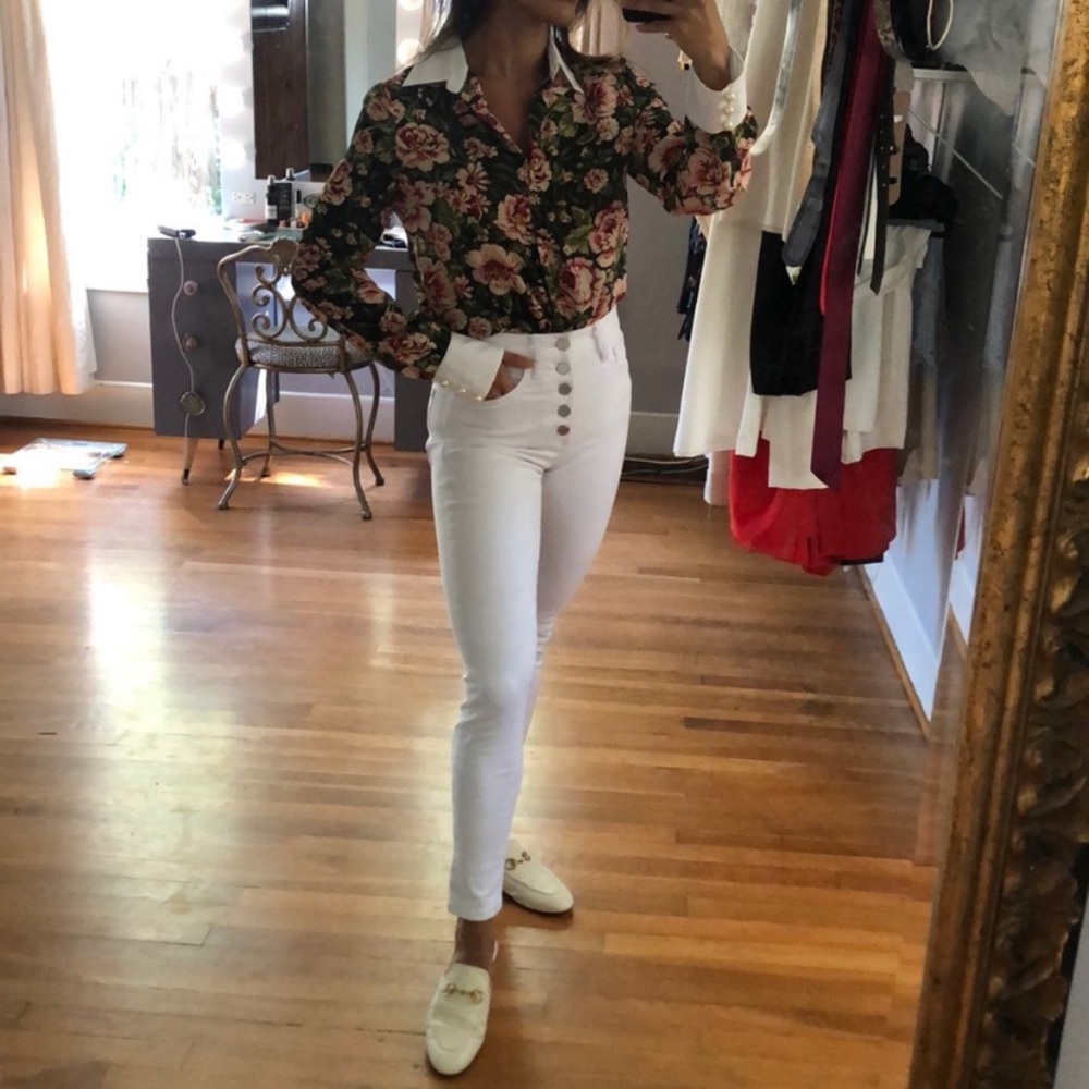 Zara Floral Blouse - Picture 9 of 15